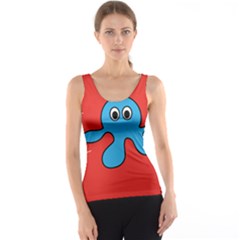 Creature Forms Funny Monster Comic Tank Top by Nexatart
