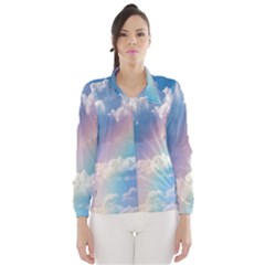 Sky Pattern Wind Breaker (women) by Valentinaart