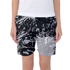 Art About Ball Abstract Colorful Women s Basketball Shorts by Nexatart