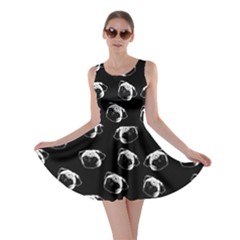 Pug Dog Pattern Skater Dress by Valentinaart