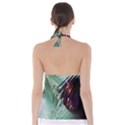 Out Of Time Glass Pearl Flowag Babydoll Tankini Top View2