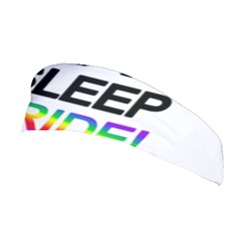 Eat Sleep Pride Repeat Stretchable Headband by Valentinaart