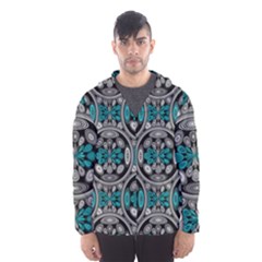 Geometric Arabesque Hooded Wind Breaker (men) by linceazul