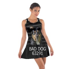 Bad Dog Cotton Racerback Dress by Valentinaart