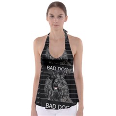 Bad Dog Babydoll Tankini Top by Valentinaart