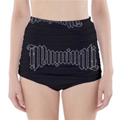 Illuminati High-waisted Bikini Bottoms by Valentinaart