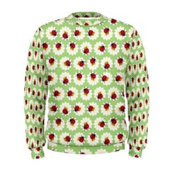 Ladybugs Pattern Men s Sweatshirt by linceazul