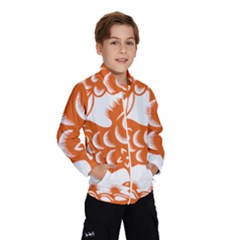 Chinese Zodiac Horoscope Horse Zhorse Star Orangeicon Wind Breaker (kids) by Mariart