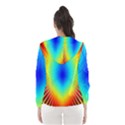 View Max Gain Resize Flower Floral Light Line Chevron Hooded Wind Breaker (Women) View2