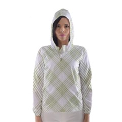 Zigzag  Pattern Hooded Wind Breaker (women) by Valentinaart