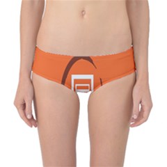 Circles Orange Classic Bikini Bottoms by Mariart