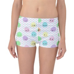 Egg Easter Smile Face Cute Babby Kids Dot Polka Rainbow Boyleg Bikini Bottoms by Mariart