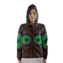 In The Stars And Pearls Is A Flower Hooded Wind Breaker (Women) View1