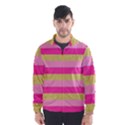 Pink Line Gold Red Horizontal Wind Breaker (Men) View1