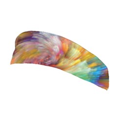 Rainbow Color Splash Stretchable Headband by Mariart