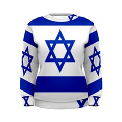 Flag Of Israel Women s Sweatshirt by abbeyz71