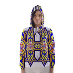 Coptic Cross Hooded Wind Breaker (women) by abbeyz71