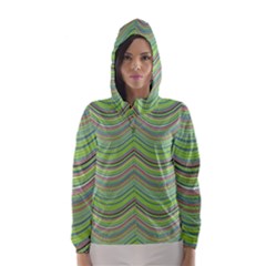 Pattern Hooded Wind Breaker (women) by Valentinaart