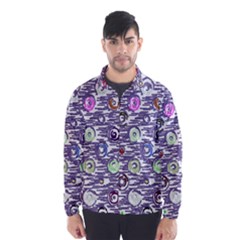 Painted Circles           Wind Breaker (men) by LalyLauraFLM