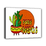 Cactus - free hugs Canvas 10  x 8 