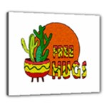 Cactus - free hugs Canvas 24  x 20 