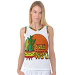 Cactus - free hugs Women s Basketball Tank Top