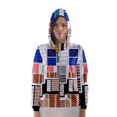 Texture Package Hooded Wind Breaker (women) by Nexatart