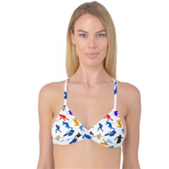 Sport Player Playing Reversible Tri Bikini Top by Mariart