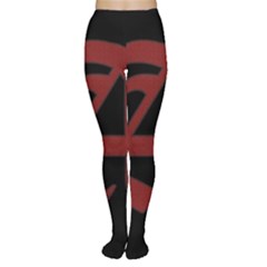 The Scarlet Letter Women s Tights by Valentinaart