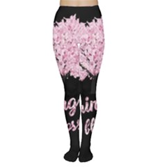 Spring Blossom  Women s Tights by Valentinaart