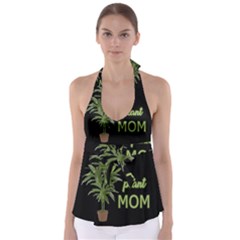 Plant Mom Babydoll Tankini Top by Valentinaart