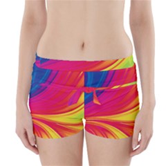 Colors Boyleg Bikini Wrap Bottoms by ValentinaDesign