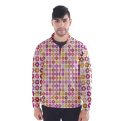 Multicolored Floral Pattern Wind Breaker (men) by linceazul