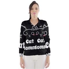 Love My Cat Mommy Wind Breaker (women) by Catifornia