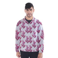 Colorful Cute Floral Design Pattern Wind Breaker (men) by dflcprintsclothing