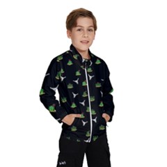 Cactus Pattern Wind Breaker (kids) by Valentinaart