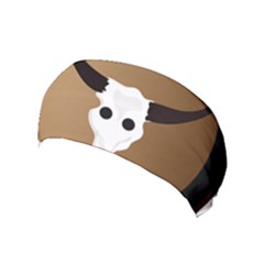 Logo The Cow Animals Yoga Headband