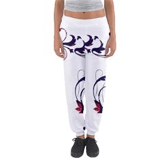 Scroll Border Swirls Abstract Women s Jogger Sweatpants by Nexatart