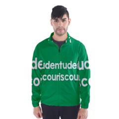 Student Discound Sale Green Wind Breaker (men) by Mariart
