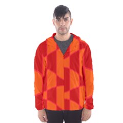 Background Texture Pattern Colorful Hooded Wind Breaker (men) by Nexatart