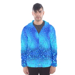 Bokeh Background Light Reflections Hooded Wind Breaker (men) by Nexatart