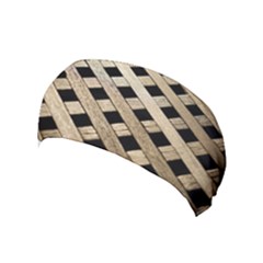Texture Wood Flooring Brown Macro Yoga Headband