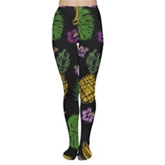 Tropical Pattern Women s Tights by Valentinaart