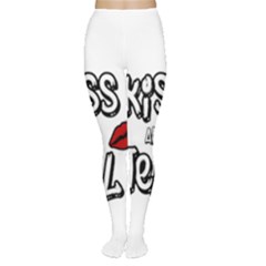 Kiss And Tell Women s Tights by Valentinaart