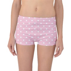 Pink Polka Dots Boyleg Bikini Bottoms by LokisStuffnMore