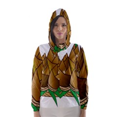 Young Bamboo Hooded Wind Breaker (women) by Mariart