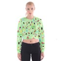 Summer pattern Cropped Sweatshirt View1