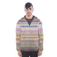 Shadow Faintly Faint Line Included Static Streaks And Blotches Color Hooded Wind Breaker (men) by Mariart