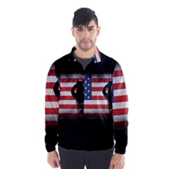 Honor Our Heroes On Memorial Day Wind Breaker (men) by Catifornia