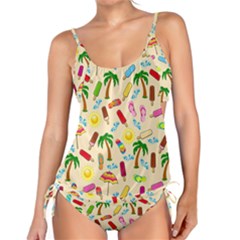 Beach Pattern Tankini by Valentinaart